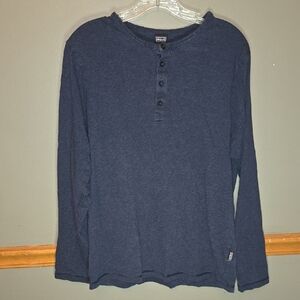 Patagonia Men's Navy Long Sleeve Henley